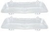 B403300 Park Lamp Lens 1960 Impala, Bel Air, Biscayne; Clear; Pair - image 2