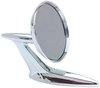 B9062 1959-60 Impala, Bel Air, Biscayne; Outer Door Mirror; Chrome; with Hardware - image 3