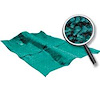B9168T06 1961-62 Full Size 4 Door Sedan Turquoise/Black Tuxedo (Salt & Pepper) Carpet With Mass Backing - image 1