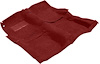 B9169T02 1961-62 Full Size 4 Door Hardtop Red/Black Tuxedo (Salt & Pepper) Carpet With Mass Backing - image 1