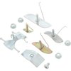 B9215 Exterior Body Side Molding Clip Set for 1962 Chevy Impala - image 2