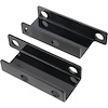 BBK002B 1955-58 GM Passenger Car; Power Brake Booster Brackets;for Boosters with 3-3/8 in. Square Bolt Pattern; Black