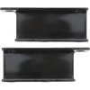 BBK002B 1955-58 GM Passenger Car; Power Brake Booster Brackets;for Boosters with 3-3/8 in. Square Bolt Pattern; Black - image 2