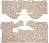 BC27 1961-64 Impala/Full Size Floor Jute Padding - image 1