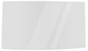 BG3770C Tempered Rear Window Glass; 1967-68 Impala, Wildcat, Bonneville; 2 Door, Fastback; Clear - image 1