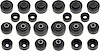 BM1006B Body Mount Bushing Set; 1967-68 Full Size Convertible - image 1