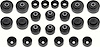 BM1008B Body Mount Bushing Set; 1969-70 Impala / Full Size Convertible - image 1