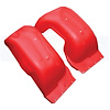 BP1088T 1970-72 Oldsmobile F85, 442, Cutlass; W-30; Red Front Fender Skirt; Liner; Well; Plastic; Pair - image 1