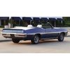 BP1256G 1972 Pontiac GTO Convertible; Rear Deck Lid/Trunk Lid Spoiler - image 2