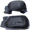 BP12833C 1973-77 Chevrolet Malibu, Chevelle, El Camino, Fender Liner, Plastic, Pair - image 1