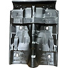 BP6046Z Full Floor Pan Assembly; 1968-72 Chevelle, Monte Carlo, Skylark, Cutlass, GTO; With Bucket Seat Support Bracing; With - image 1