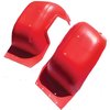 BP9876T 1966-67 Oldsmobile Cutlass, 442, W-30; Inner Fender Skirt Wells; Red; Pair - image 2