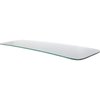 BT55591Y Back Window Glass; 1955-59 Chevy, GMC Truck; 12" x 36" Standard Window; Smoke Gray Tint - image 4