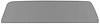 BT76911Y Back Window Glass 1976-91 Chevy, GMC Pickup Truck; Dark Gray Limo Tint; 16" x 64" x 1/8" - image 1