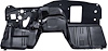 C127B 1969 Camaro, Firebird; Complete Firewall Panel; Coupe; with Air Conditioning; EDP Coated - image 1