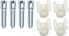 Headlamp Adjuster Screw Set Fits Select 1962-1966 GM Models [Adjuster Screw, Nylon Nut] - image 1