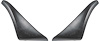 C15263 1970-81 Chevrolet Camaro; Front Fender Splash Guards; RH & LH; Pair