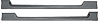 C15291 Lower Rocker Panel Extensions for 1991-1992 Chevy Camaro Z28 - image 1
