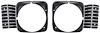 C1671 Headlamp Bezels for 1969-1972 Chevy Nova - image 1