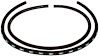 C1A 1959-79 Heater Hose Set with GM Markings - image 1
