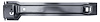 Fuel Tank Brace / Trunk Floor Reinforcement - Black EDP Coated  Right Side - image 1
