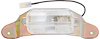 C22500 1962-65 Chevy II / Nova; License Lamp Assembly; with Lens and Bracket - image 1
