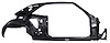 C2355 Quarter Panel and Door Frame-1969 Camaro/Firebird; Coupe; Passenger Side; EDP Coated - image 1