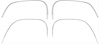 Wheel Opening Molding Set 1966 Impala/Fullsize (Except Wagon) - image 1