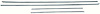 C2388 Roof Drip Molding Set 1962-65 Chevy II Nova; 2 Door, Hardtop, Coupe; 4 Piece Set - image 1