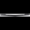 C2390 Front Bumper to Grill Filler Panel 1962-65 Chevy II, Nova; EDP Coated - image 3