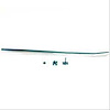 73-80 PICKUP BED SIDE LOWER FRONT MOLDING LH - image 1