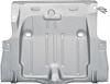 C339W Full Trunk Floor Pan 1969 Camaro, Firebird; With Silver Weld-Thru Coating - image 1