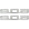 C50268 1968 Camaro, Front Fender Emblem Set, 502, Classic Design, Custom Displacement, Pair - image 4