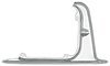 C626301 1962-63 Chevrolet Impala; Gas Door Guard; Stainless Steel - image 2