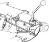 C830 Shifter Stabilizer Bar 1967-68 Camaro - image 2