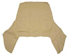 CD1018115 1971-76 GM B-Body Convertible; Top Only; Pinpoint Vinyl; Buckskin