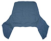 CD1018116 1971-76 GM B-Body Convertible; Top Only; Pinpoint Vinyl; Dark Blue