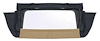 CD1018215 1971-76 GM B-Body Convertible; Rear Window Only; Plastic; With Zipper; Vinyl; Buckskin - image 1