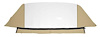 CD1025215 1961-64 GM B-Body Convertible; Rear Window Only; Plastic; Vinyl; Buckskin - image 1