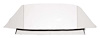CD1025221 1961-64 GM B-Body Convertible; Rear Window Only; Plastic; Vinyl; White