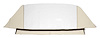 CD1029231 1958 Chevrolet Impala/Pontiac Bonneville Chieftain; Convertible Top Rear Window; Vinyl; Beige - image 1
