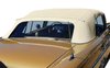 CD1029231 1958 Chevrolet Impala/Pontiac Bonneville Chieftain; Convertible Top Rear Window; Vinyl; Beige - image 3