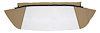 CD1032215 1962-63 Chevy II/Nova Convertible; Rear Window Only; Plastic; Vinyl; Buckskin - image 1