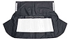 CD2018214 1971-75 Impala/GM B-Body Convertible; Rear Window Only; Plastic; With Zipper; Stayfast Canvas Cloth; Black - image 1