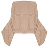 CD2029103 1958 Chevrolet, Pontiac Convertible; Top Only; Use With Glass Window; Canvas Cloth; Beige - image 1