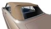 CD2032203 1962-63 Chevy II/Nova Convertible; Rear Window Only; Plastic; Canvas Cloth; Beige - image 2