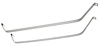 CL39 1973-77 Regal, Century, Chevelle, Malibu, Monte Carlo, Grand Am, Grand Prix; Fuel Tank Mounting Straps; Pair - image 1