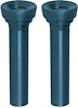 CLK708 1961-66 GM; Door Lock Knobs;Flat Head Design; Self-Threaded; Medium Blue; Pair; Reproduction - image 1