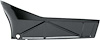 CM1001 1968-74 Nova, X-Body; Trunk Floor Drop Off to Quarter Panel Filler; LH Driver Side - image 1