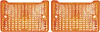 CM3061A Park Lamp Lens Set-1971-72 Nova; Amber - image 1